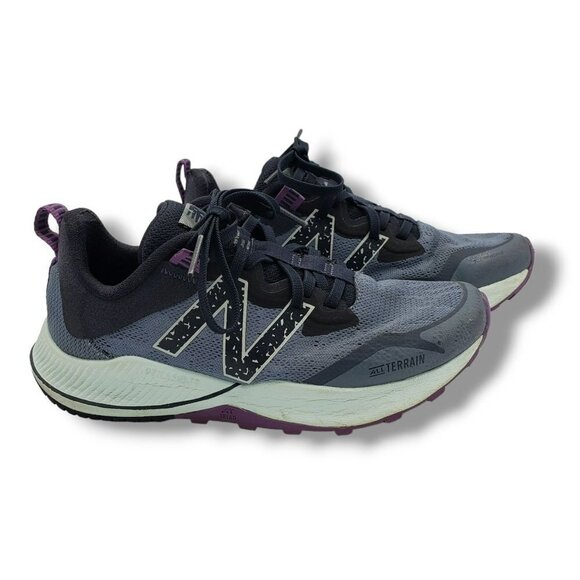 New Balance Dynasoft Nitrel V4 Trail Running Shoes Womens 7.5 Grey WTNTRCC4 - Picture 1 of 10